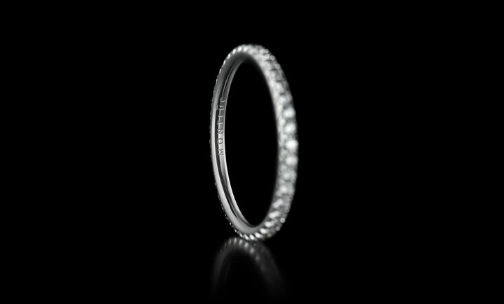 Halo No.1 ring white gold engraving 1920x1160