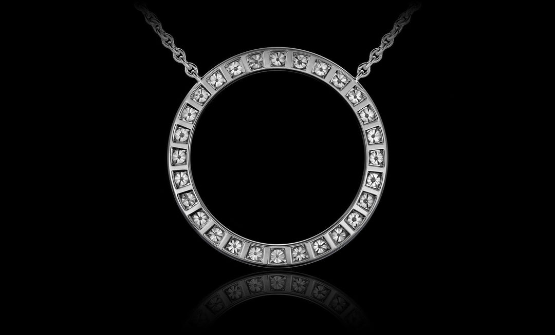 Orbit No.1 pendant white gold back 1920x1160