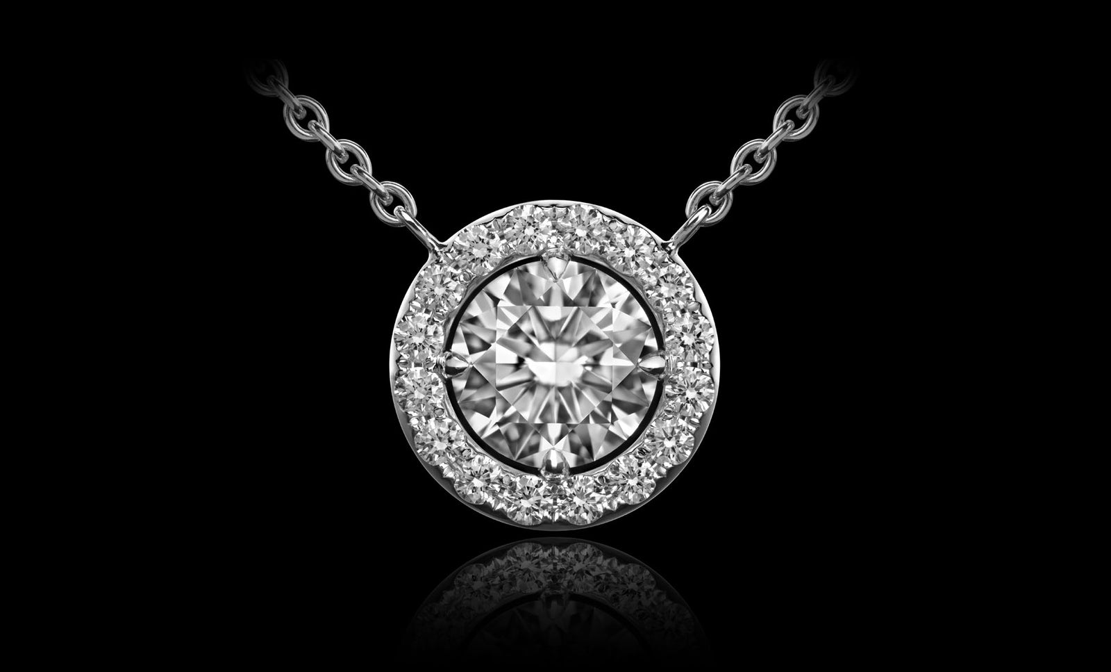 Orbit No.4 pendant white gold front 1920x1160